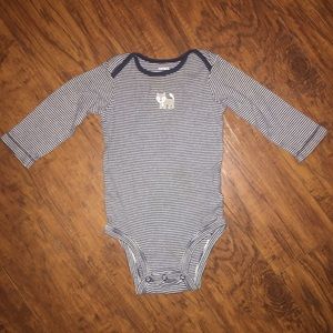 9 Month Long Sleeve Onesie
